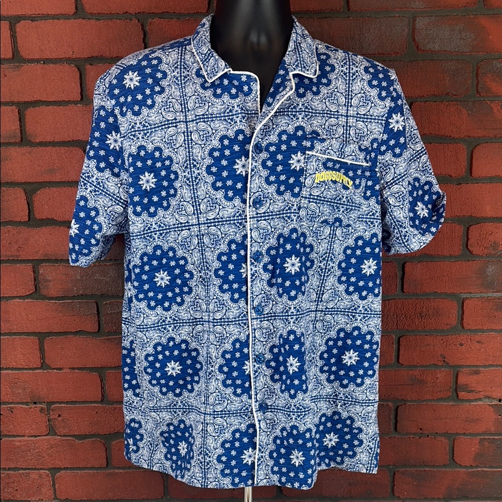 Dogg‎ Supply Shirt Mens Large Blue